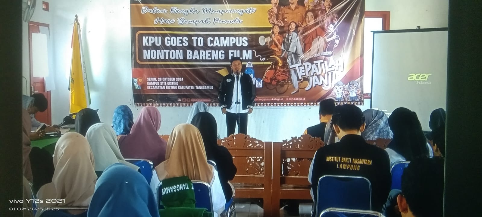 SOSIALISASI SEGMEN MAHSISWA GOES TO CAMPUS  PILKADA 2024