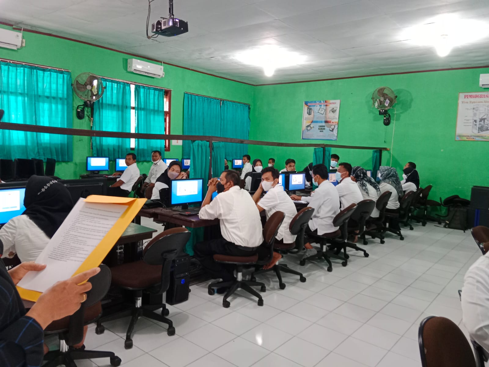 KEGIATAN TES CAT PPK PEMILU TAHUN 2024