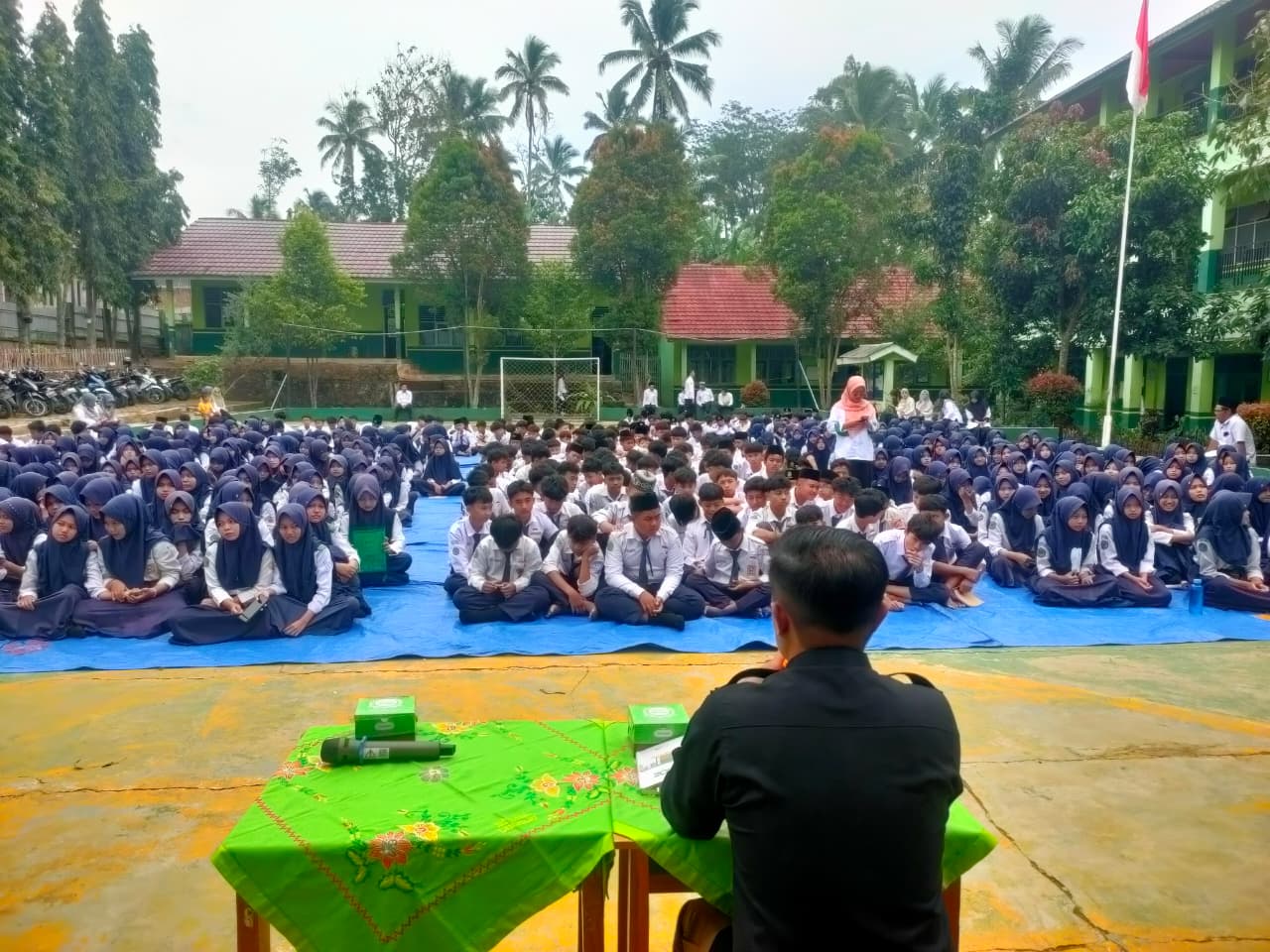 Kegiatan SOSDIKLI Pendampingan Pemilihan  Ketua Osis di  MTs. MA.Gisting