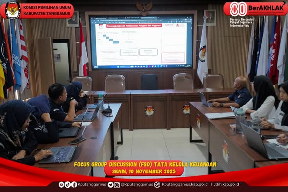 KPU Kabupaten Tanggamus melaksanakan Foccus Group Discussion (FGD)