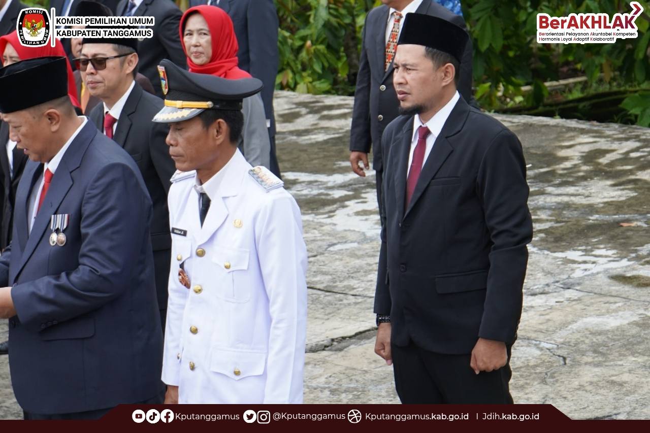 Ketua KPU Kabupaten Tanggamus i Menghadiri  Peringatan Hari Ulang Tahun (HUT)