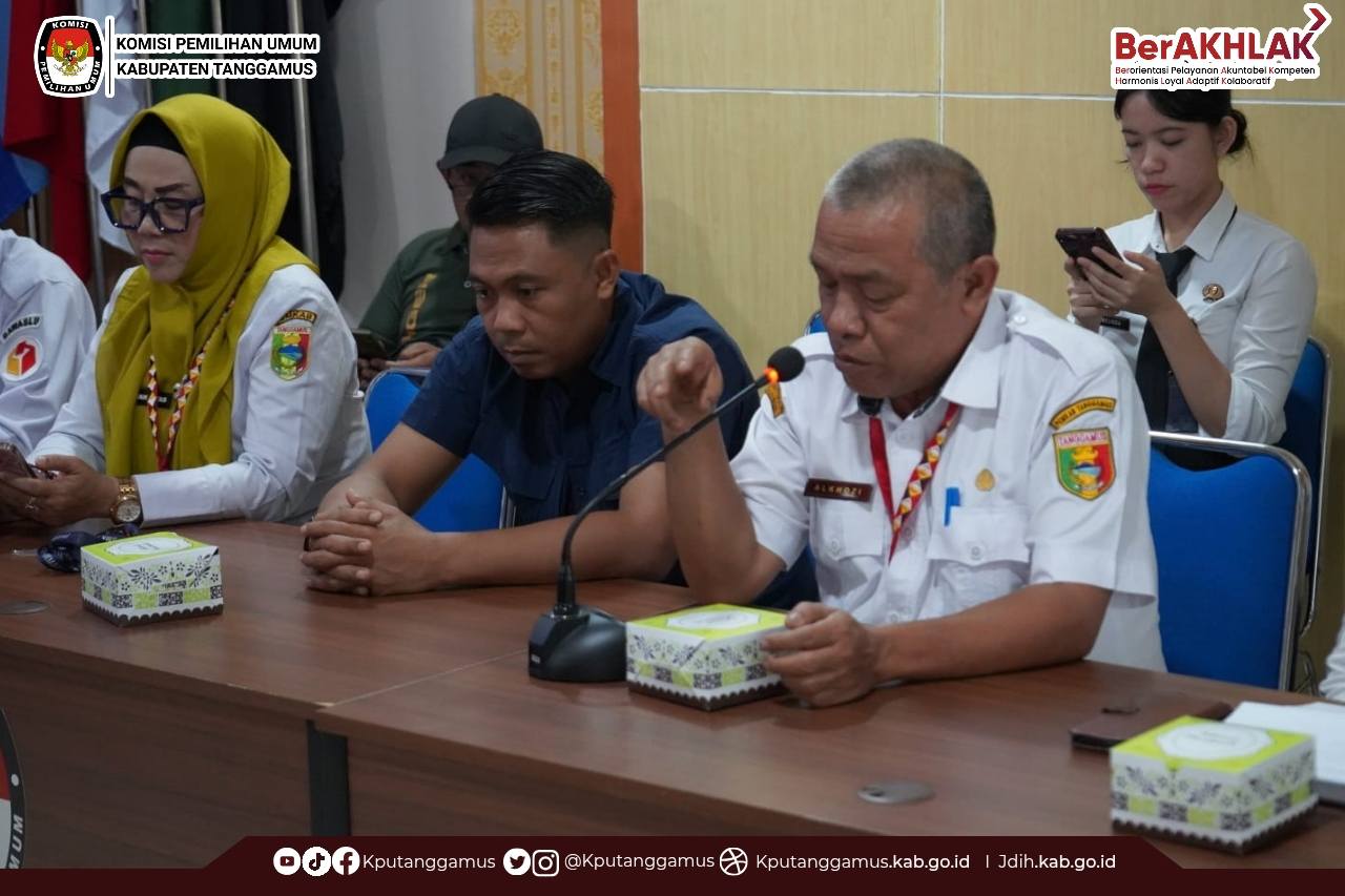 Hasil Rekapitulasi Pemutakhiran Data Pemilih Berkelanjutan KPU Kabupaten Tanggamus Triwulan I