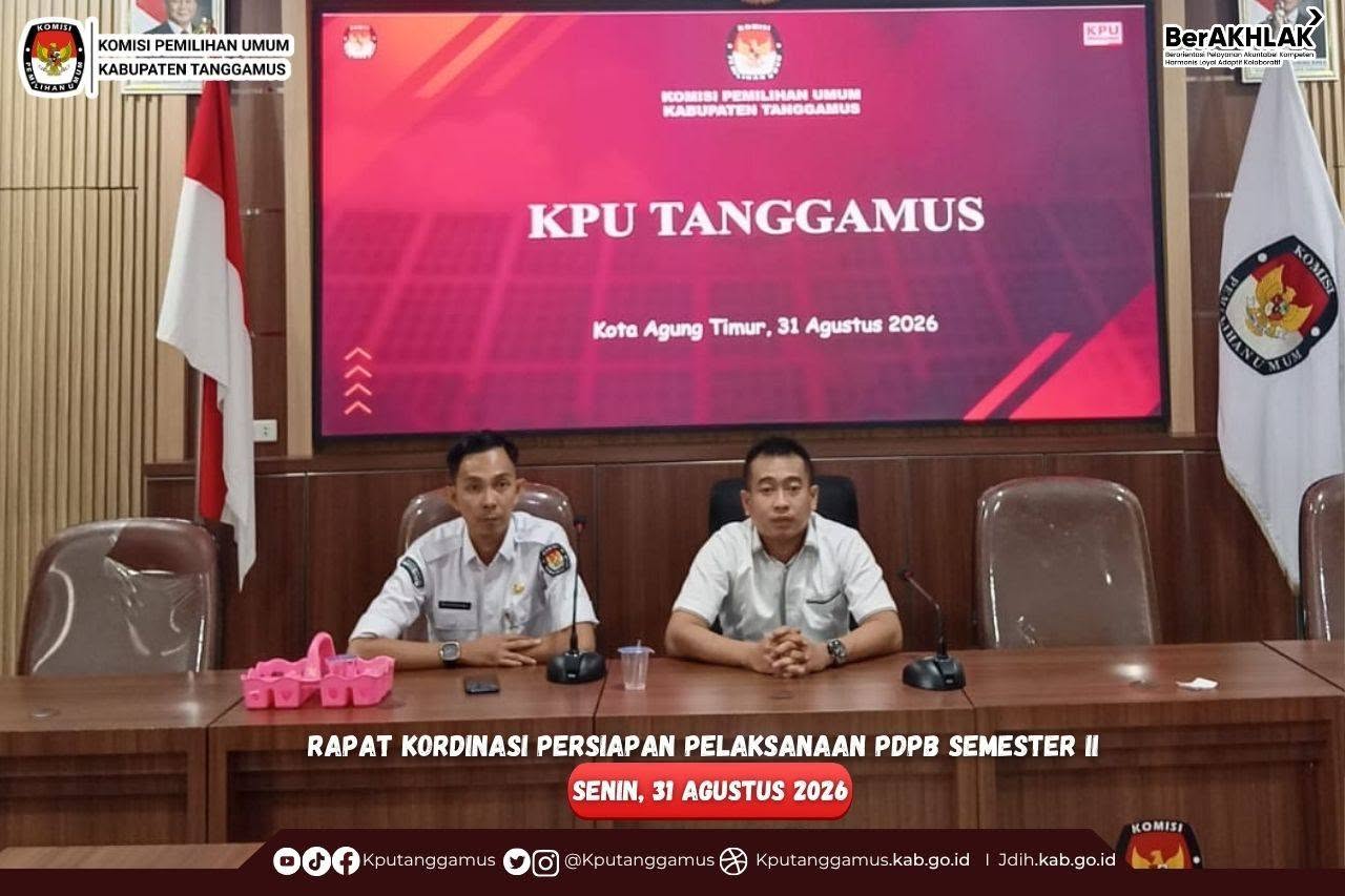 Rapat Koordinasi Persiapan Pelaksanaan PDPB Semester II 2026 lingkup Provinsi Lampung,
